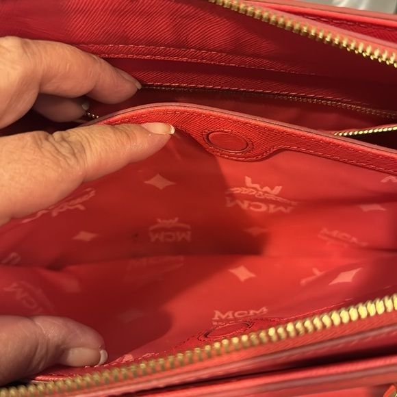 MCM Crossbody Bag in Saphiano Leather - Picture 9 of 12